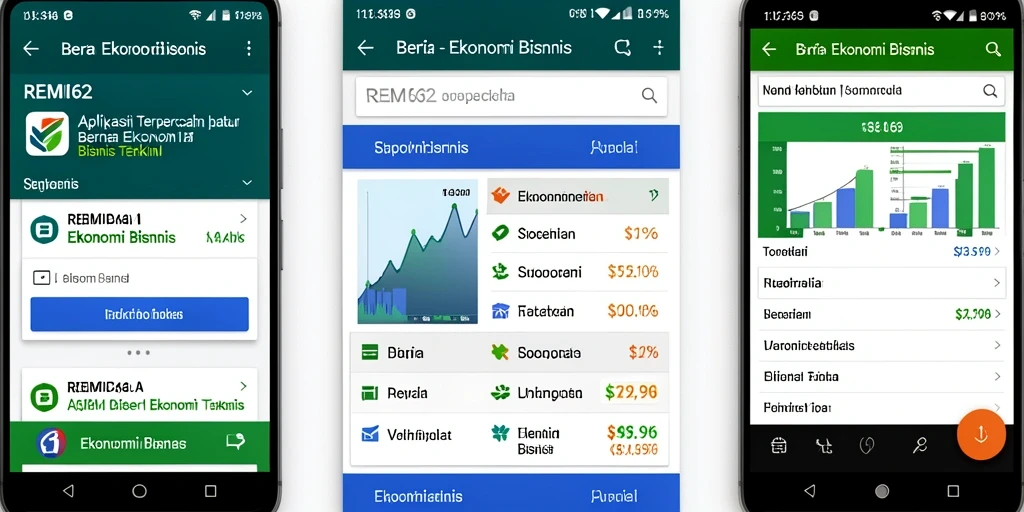 Tampilan antarmuka aplikasi REMI62 yang modern dan informatif.